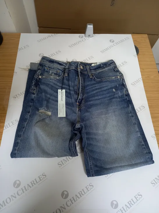 RIVER ISLAND DENIM SPECIALIST HIGH RISE MOM JEANS - 12S