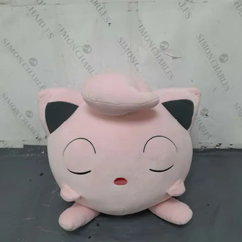 LARGE SLEEPING JIGGLYPUFF POKEMON PLUSH 