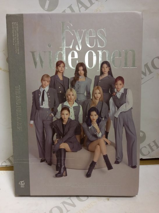 TWICE EYES WIDE OPEN ALBUM WITH PHOTO BOOK