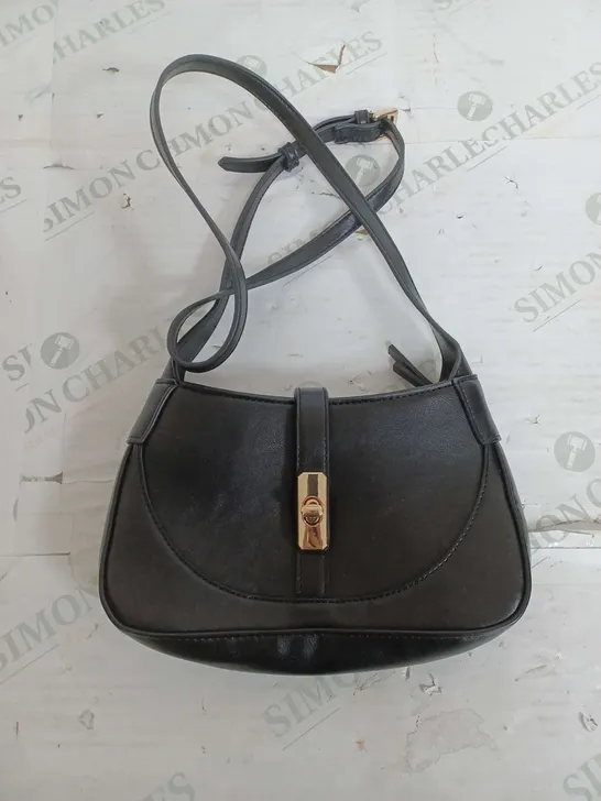 MNG BLACK OVER THE SHOULDER BAG