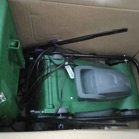 BOXED USED POWERBASE ELECTRIC ROTARY LAWN MOWER MEB1637E