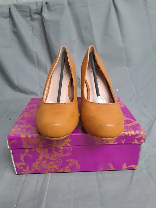 BOXED LOT OF APPROX. 10 PAIRS OF CIARA'S LADIES SHOES. VARIOUS SIZES