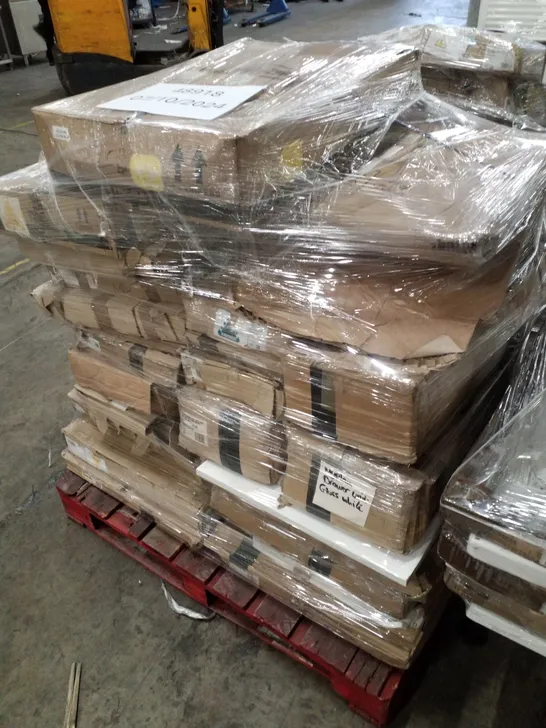 PALLET CONTAINING APPROXIMATELY 20 BATHSTORE FLAT PACK VANITY UNITS