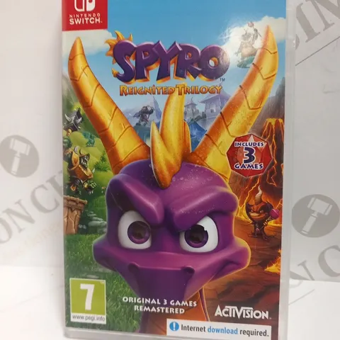 NINTENDO SWITCH SPYRO REIGNITED TRILOGY