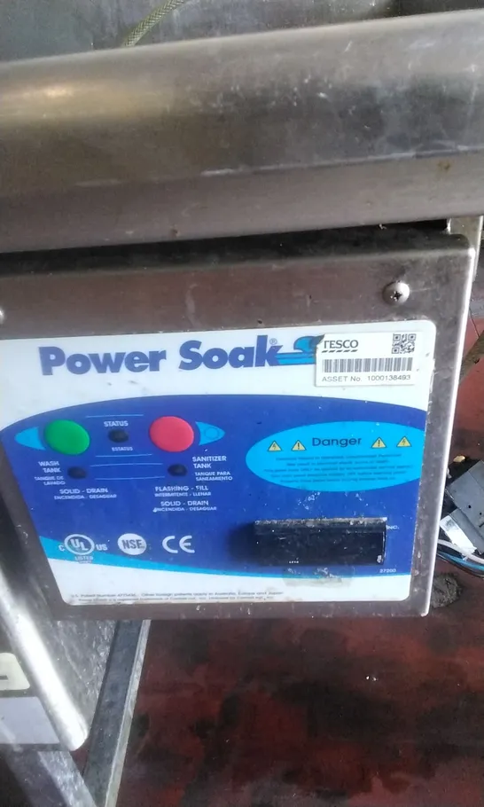 COMMERCIAL POWERSOAK WASHING STATION 