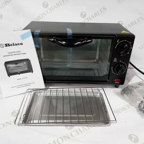 BELACO TOASTER OVEN - BLACK