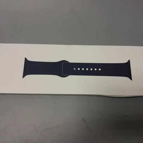 BOXED APPLE WATCH 45MM STORM BLUE SPORT BAND - M/L