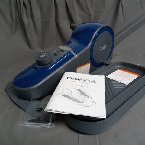 BOXED CUBII GROOVE SEATED ELIPTICAL STEPPER - NAVY