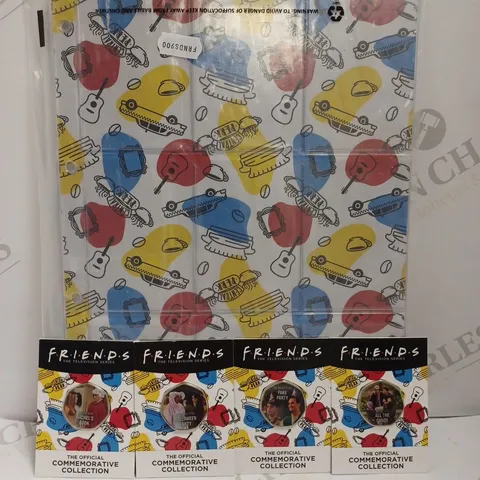 F.R.I.E.N.D.S COLLECTABLE COINS WITH COLLECTOR BOOK