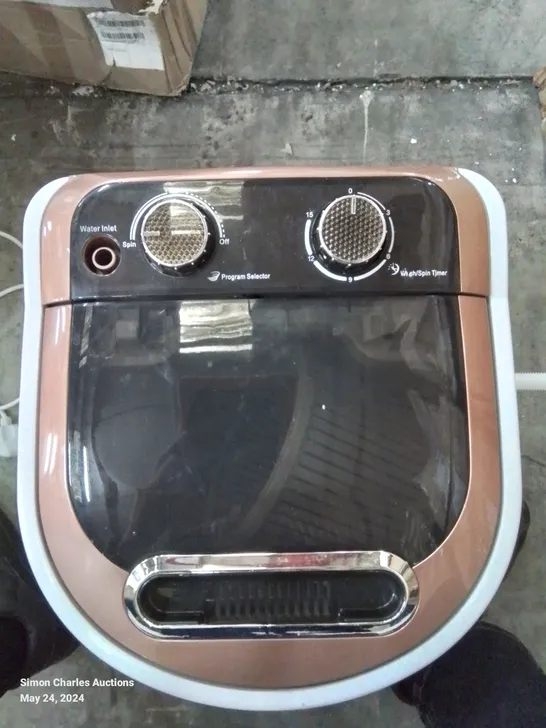 A BOXED COUNTER TOP MINI WASHING MACHINE 