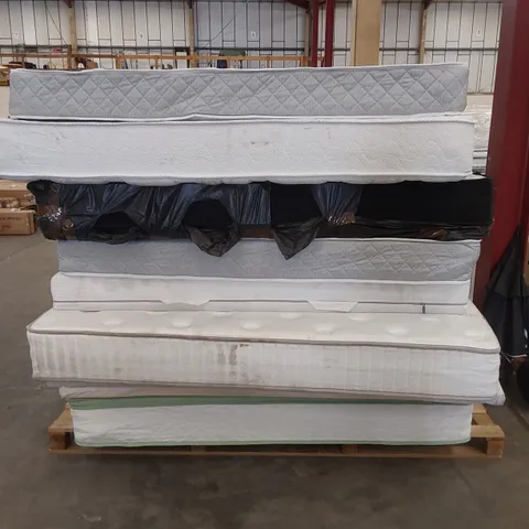 APPROX 7 X ASSORTED MATTRESSES. BRANDS, SIZES AND CONDITIONS VARY