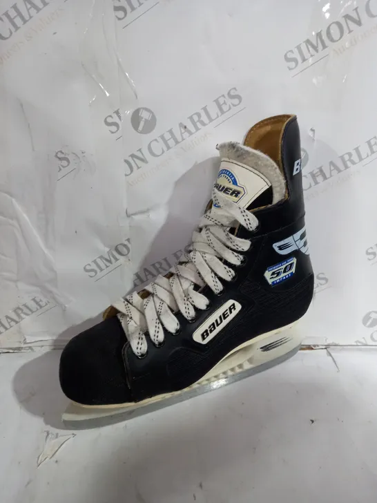 BAUER 50 IMPACT ICE SKATING SHOES - SIZE UNSPECIFIED 