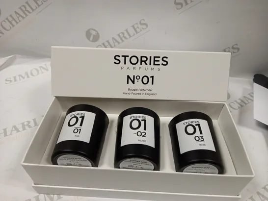 STORIES PARUMS NO.1 CANDLE SET 