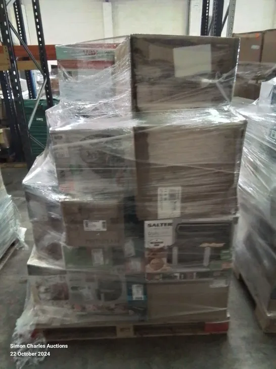 PALLET OF APPROXIMATELY 29 UNPROCESSED RAW RETURN HOUSEHOLD AND ELECTRICAL GOODS TO INCLUDE;