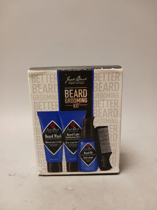 BOXED JACK BLACK BEARD GROOMING KIT