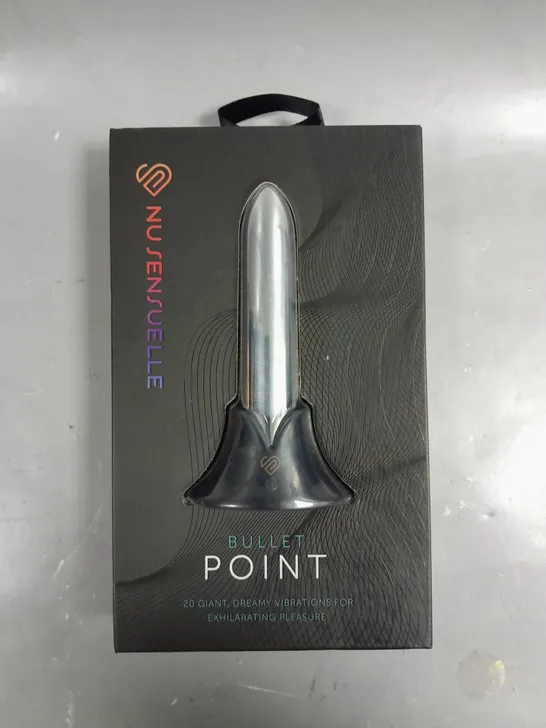 BOXED NU SENSUELLE BULLET POINT VIBRATOR 