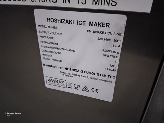 HOSHIZAKI ICE MAKER FM-480-AKE-HCN-S-SB 