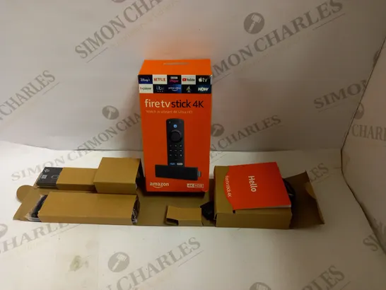 AMAZON FIRE TV STICK 4K ULTRA HD WITH ALEXA VOICE REMOTE