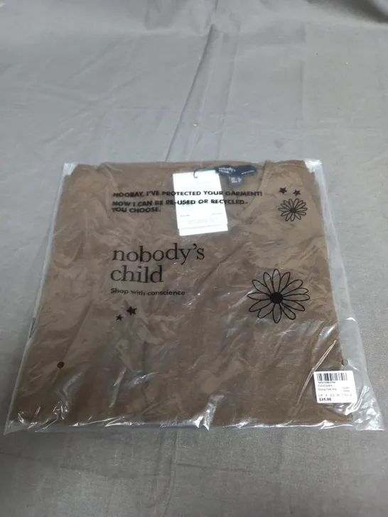 SEALED NOBODYS CHILD STIRLING TANK TOP - UK 8 