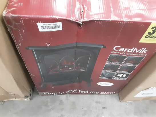 CARDIVIK BLACK LED ELECTRIC STOVE