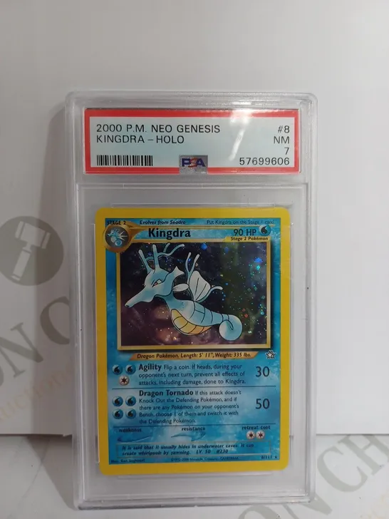 PSA 2000 P.M. NEO GENESIS KINGDRA HOLO - POKÉMON CARD 