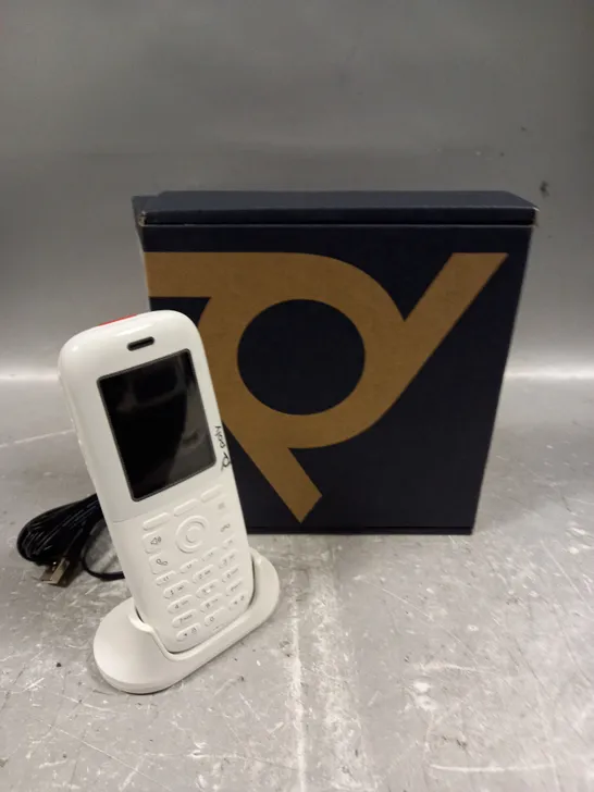 BOXED POLY ROVE 40 DECT IP TELEPHONE HANDSET 