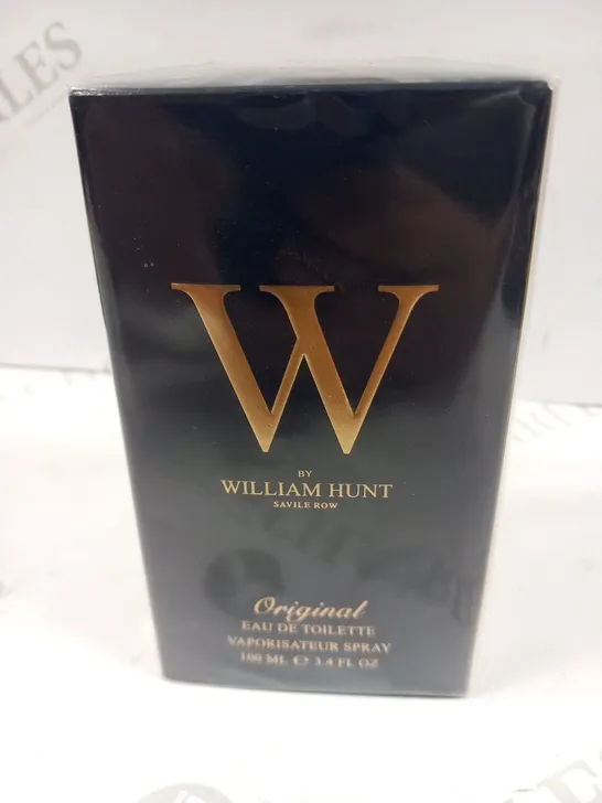 BOXED AND SEALED W BY WILLIAM HUNT SAVILLE ROW EAU DE TOILETTE SPRAY 100ML