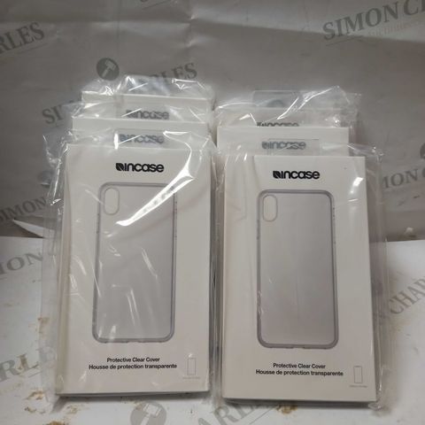 LOT OF APPROX 6 INCASE PROTECTIVE CLEAR COVER - IPHONE XS MAX