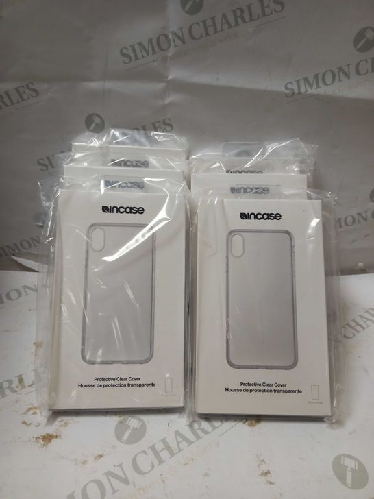 LOT OF APPROX 6 INCASE PROTECTIVE CLEAR COVER - IPHONE XS MAX