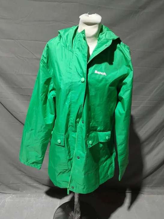 BENCH LADIES RISHI JACKET IN GREEN SIZE 14