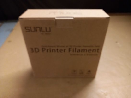 SUNLU 3D PRINTER FILAMENT 1.75MM WHITE 1 KG