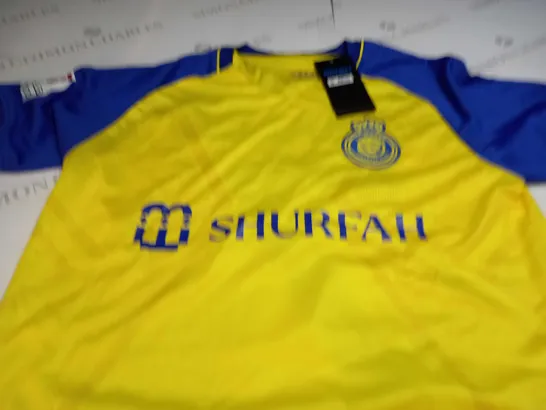 AL NASSR HOME SHIRT 'RONALDO' - UK SMALL