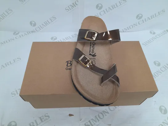 BONOVA GERMAN BIO INNOVATION SANDLES BROWN SIZE 39