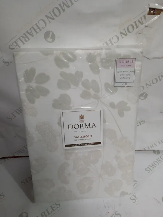 DORMA DUVET COVER - DOUBLE 