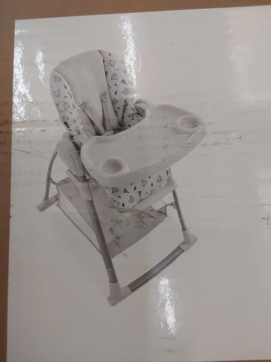 BOXED HAUCK SIT N' RELAX 3-IN-1 HIGHCHAIR - GREY (1 BOX)