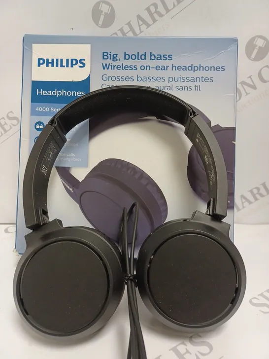 BOXED PHILIPS 4000 SERIES BLUETOOTH HEADPHONES