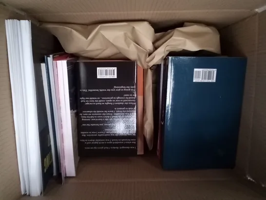 PALLET OF 6 BOXES CONTAINING ASSORTED BOOKS 