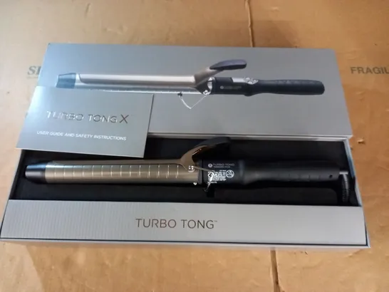 BOXED TURBO TONG X HAIR CURLER