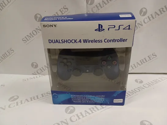 BOXED PS4 DUALSHOCK 4 WIRELESS CONTROLLER IN MIDNIGHT BLUE