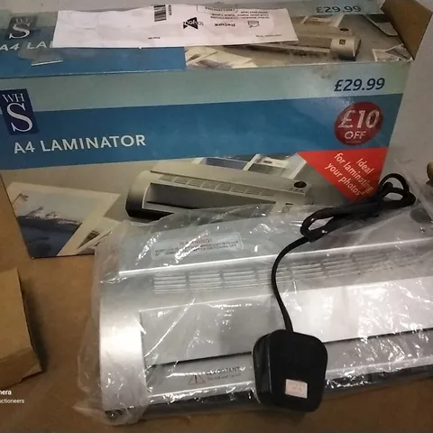 BOXED WH SMITHS A4 LAMINATOR 