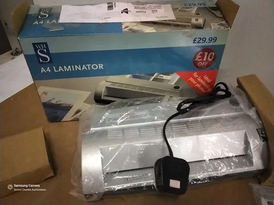 BOXED WH SMITHS A4 LAMINATOR 