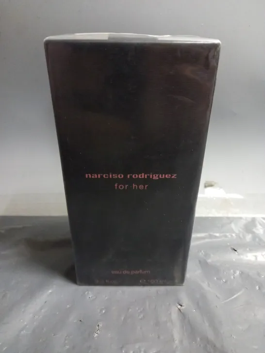 BOXED AND SEALED NARCISO RODRIGUEZ FOR HER EAU DE PARFUM, 100ML