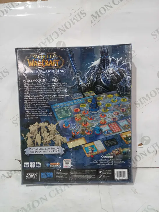 WORLD OF WARCRAFT WRATH OF THE LICH KING BOARD GAME