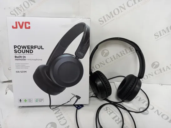 BOXED JVC HA-S31M DEEP BASS WIRED HEADPHONES