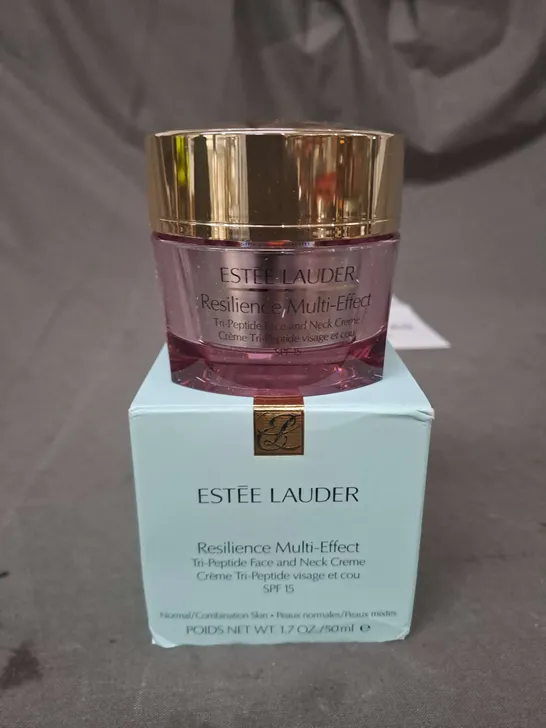 ESTEE LAUDER RESILIENCE MULTI-EFFECT TRI-PEPTIDE FACE AND NECK CRÈME 50ML