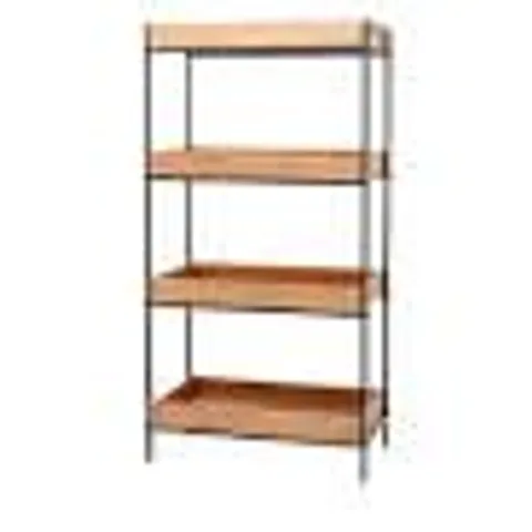 MY HOME STORIES 4 TIER SHELVING UNIT [COLLECTION ONLY]