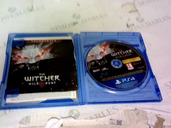 THE WITCHER 3 WILD HUNT GAME OF THE YEAR EDITION PLAYSTATION 4 GAME