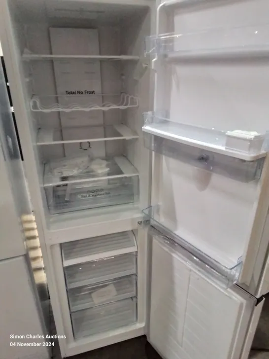 HISENSE 55CM FREESTANDING 50/50 FRIDGE FREEZER WHITE RB327N4WWE - UNPROCESSED RAW RETURN 