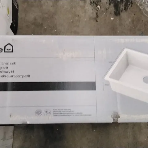 BOXED SORREL MEDIUM COMPOSITE QUARTZ KITCHEN SINK