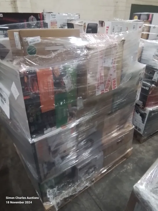 PALLET OF APPROXIMATELY 29 UNPROCESSED RAW RETURN HOUSEHOLD AND ELECTRICAL GOODS TO INCLUDE;